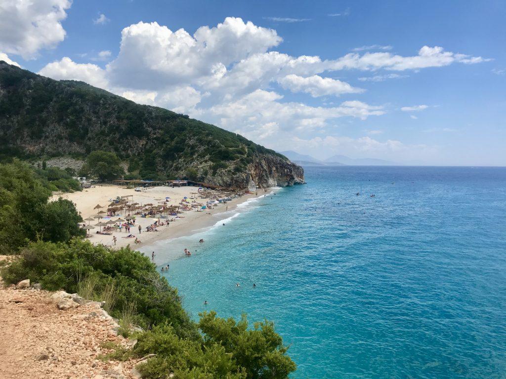 Visiting Gjipe beach is one of the best reasons to visit Albania