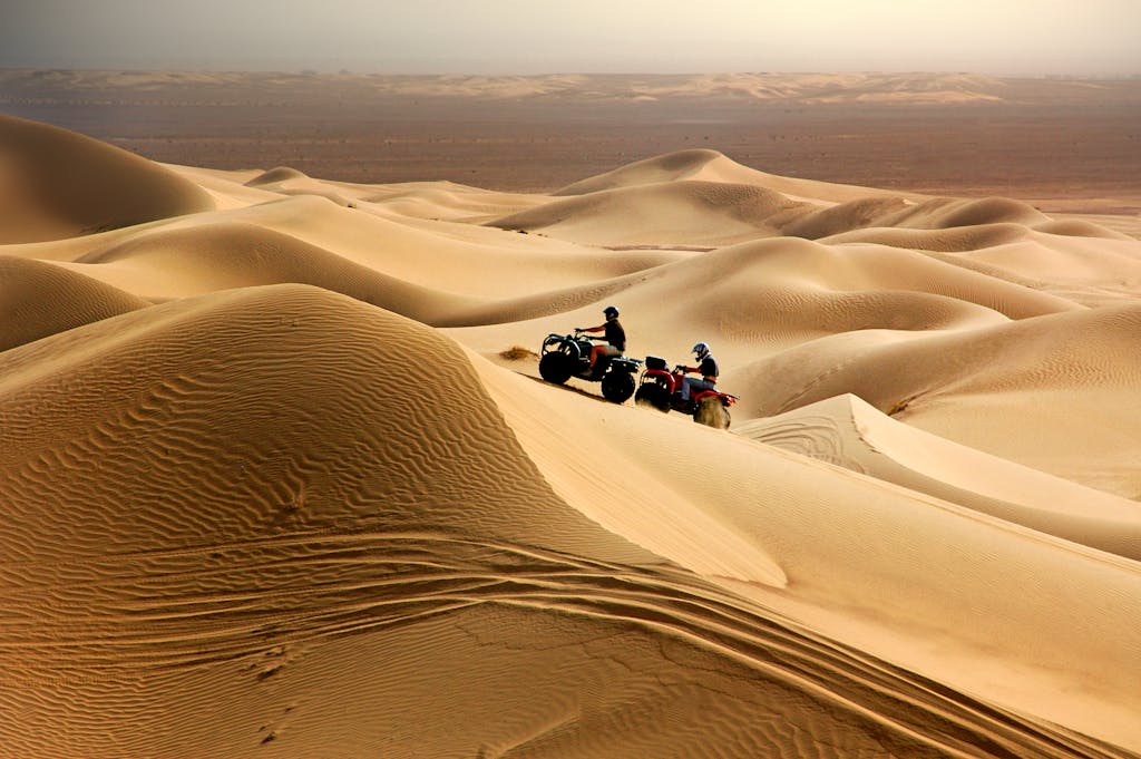 Quad Bikes on Dune