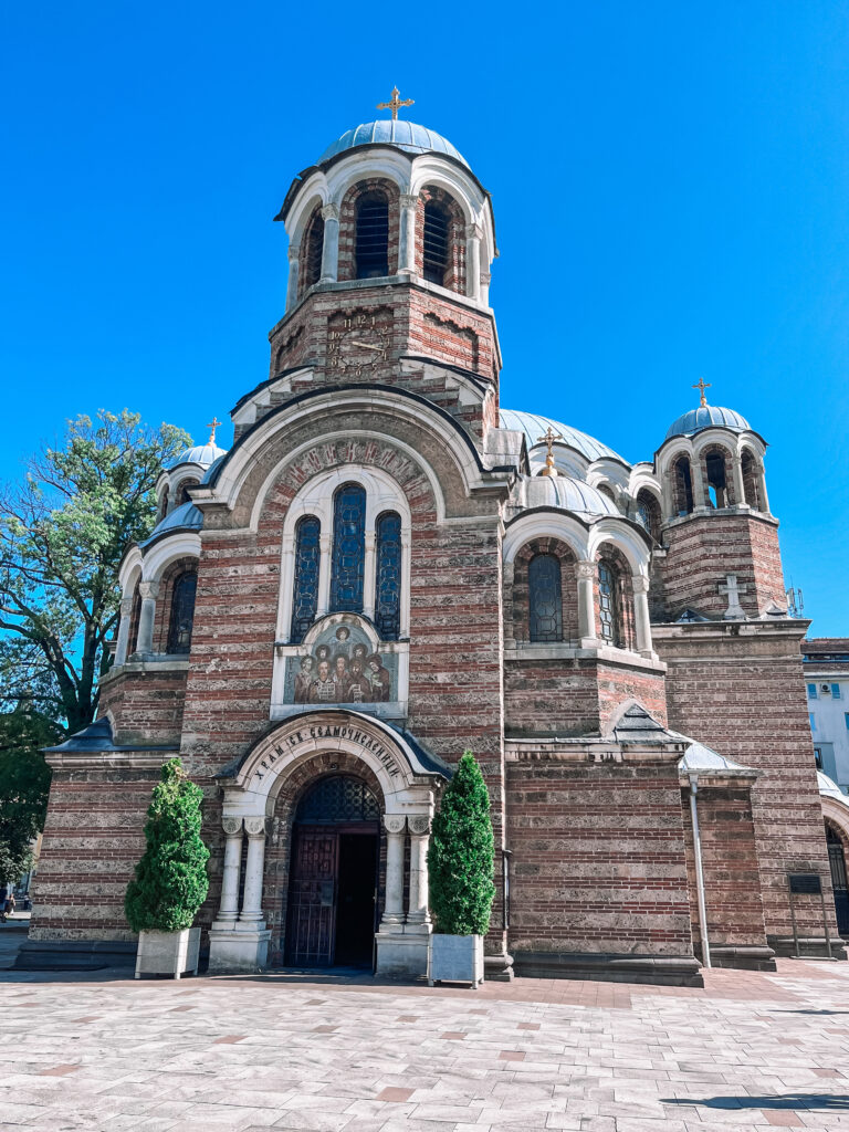 Orthodox temple of The Seven Saints, Sofia, Bulgaria